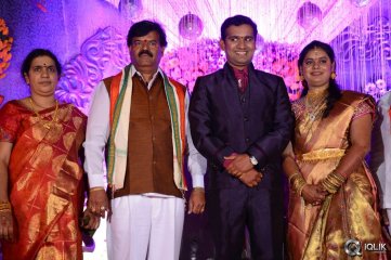 Celebs at Pratani Ramakrishna Goud Son Wedding Reception